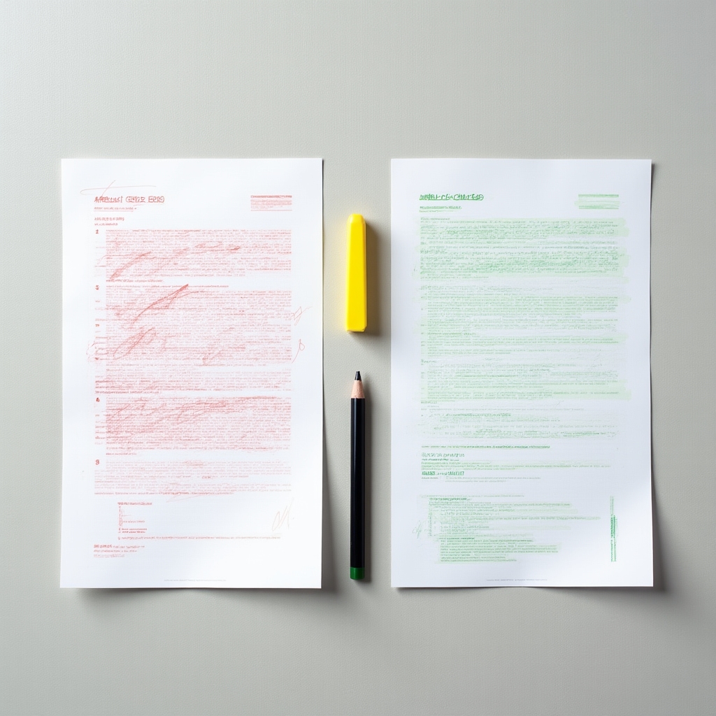 Side by side comparison of a poor and well-crafted review response